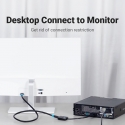 Vention ACNBB video kabeļu aksesuārs 0,15 m VGA (D-Sub) HDMI + Micro-USB + 3.5mm Melns Vention ACNBB video kabeļu aksesuārs 0,15 m VGA (D-Sub) HDMI + Micro-USB + 3.5mm Melns