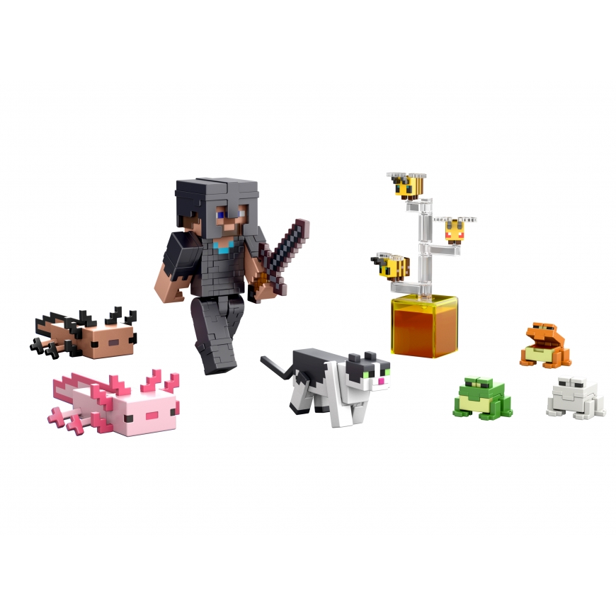 Minecraft Craft-A-Block Assortment Figures – 2