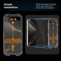 SZKŁO HARTOWANE TECH-PROTECT QUICK SET+ 2-PACK IPHONE 16 PRO BLA SZKŁO HARTOWANE TECH-PROTECT QUICK SET+ 2-PACK IPHONE 16 PRO BLA