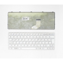 Keyboard SONY Vaio: SVE11, UK balta
