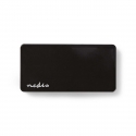 Nedis UHUBU2430BK хаб-разветвитель Черный Nedis UHUBU2430BK хаб-разветвитель Черный