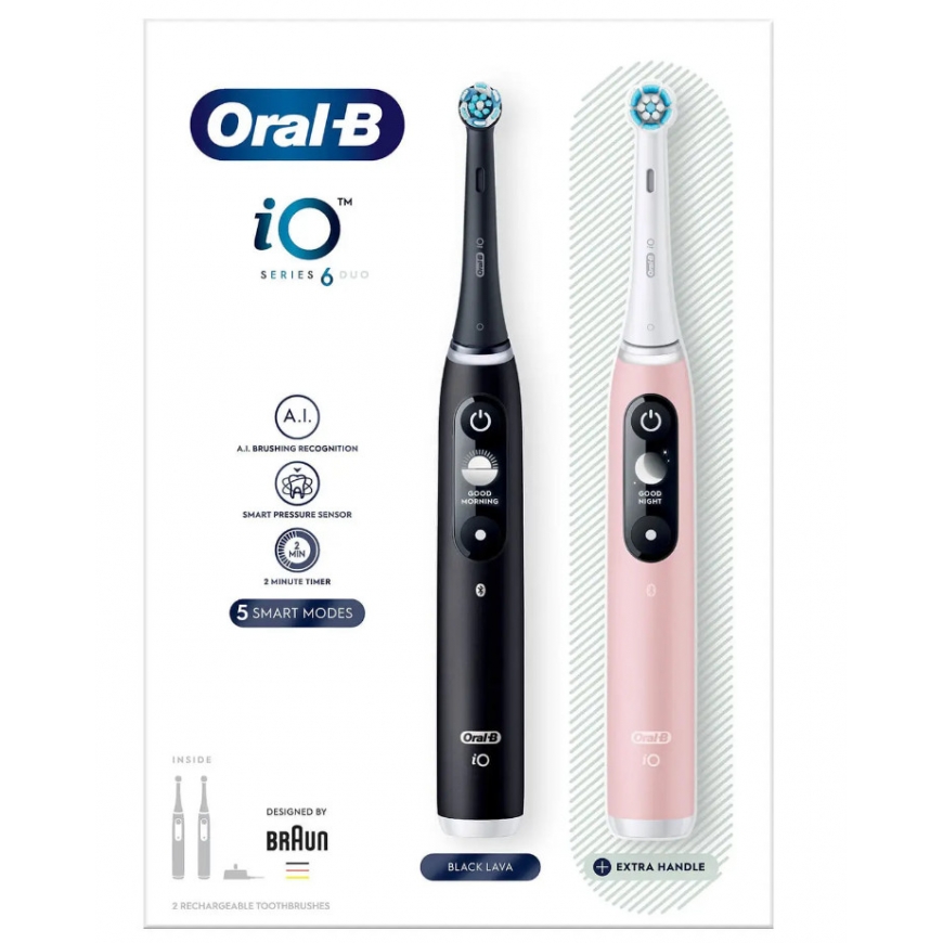 Oral-B iO 6 Pieaugušo Rotējošā zobu