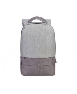Rivacase 7562 39,6 cm (15.6") Mugursoma Pelēks, Moka