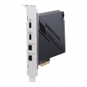 ASUS ThunderboltEX 4 liitäntäkortti/-sovitin Sisäinen Mini DisplayPort, PCIe, Thunderbolt, USB 2.0, ASUS ThunderboltEX 4 liitäntäkortti/-sovitin Sisäinen Mini DisplayPort, PCIe, Thunderbolt, USB 2.0,