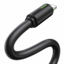USAMS Kabel USB-C|Lightning 1m SJ732 czarny|black YU Series SJ73