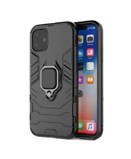 Samsung Galaxy A14 Ring Armor Case - Black