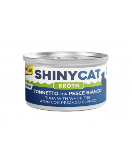 Konservēta barība kaķiem - Gimborn SHINYCAT TUNA WITH WHITE FIS
