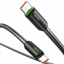 USAMS Kabel USB-C|USB-C 1m SJ734 czarny|black YU Series SJ734US USAMS Kabel USB-C|USB-C 1m SJ734 czarny|black YU Series SJ734US