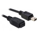 DeLOCK 82667 USB-kaapeli 1 m musta DeLOCK 82667 USB-kaapeli 1 m musta