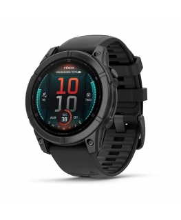 Garmin Fenix E 3,3 cm (1.3") AMOLED 47 mm Digitaalne 416 x 416 pikslit Puutetundlik ekraan Must WiFi GPS (satelliit)