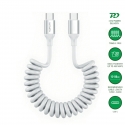 4smarts 541601 USB kabelis 1,35 m USB C Balts 4smarts 541601 USB kabelis 1,35 m USB C Balts