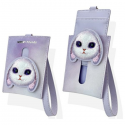 Nimmy portfel na karty fioletowy|purple Big Eyed Pet 2.0 Rabbi