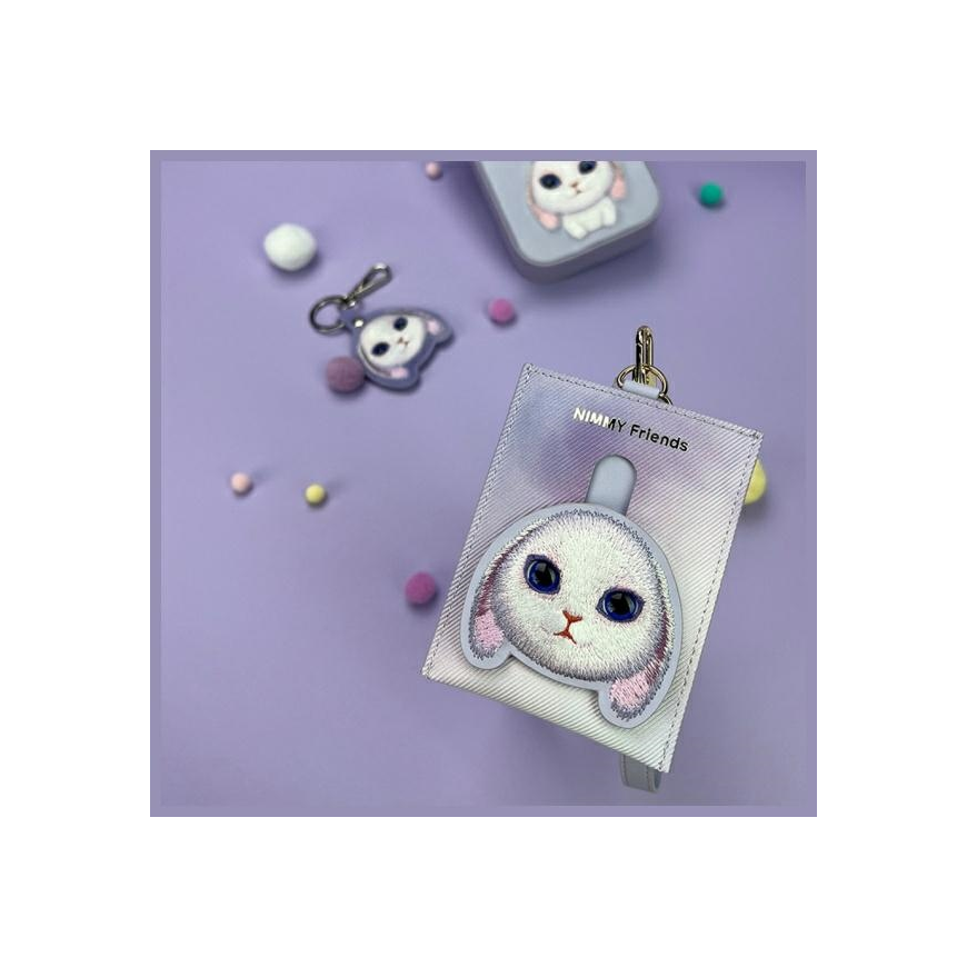 Nimmy portfel na karty fioletowy|purple Big Eyed Pet 2.0 Rabbi – 4