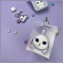 Nimmy portfel na karty fioletowy|purple Big Eyed Pet 2.0 Rabbi