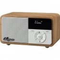 Sangean DDR-7X nešiojamas DAB radijas šviesaus medžio корпусе