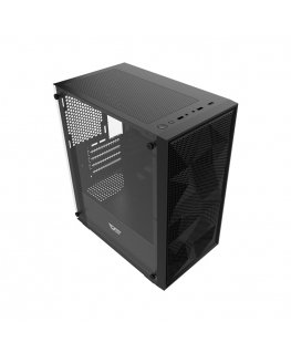 Darkflash M305 Mesh -tietokonekotelo ilman tuulettimia (musta)