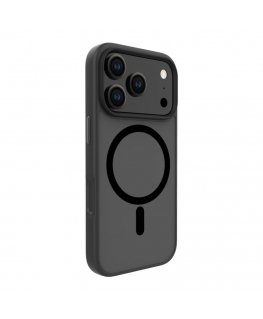 Apple iPhone 17 Pro -suojakotelo MagSafe PC+TPU, musta