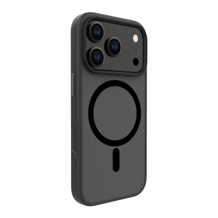Apple iPhone 17 Pro -suojakotelo MagSafe PC+TPU, musta