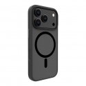 Чехол гибридный для Apple iPhone 17 Pro с MagSafe, PC+TPU, черный Чехол гибридный для Apple iPhone 17 Pro с MagSafe, PC+TPU, черный