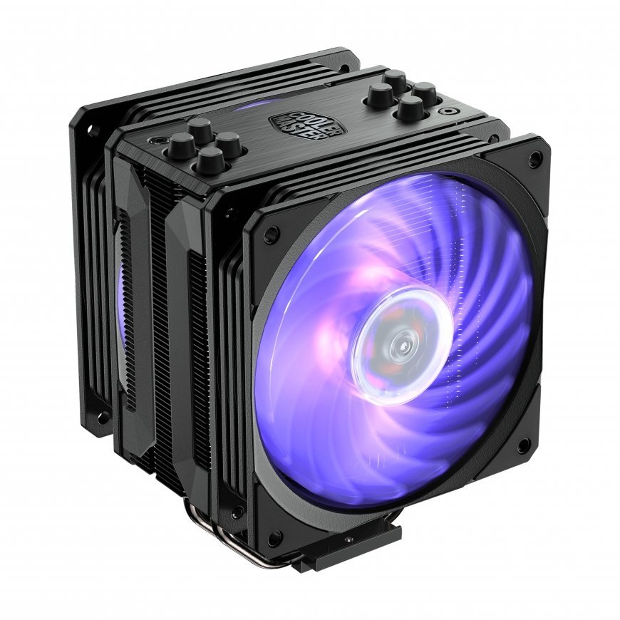 Cooler Master Hyper 212 RGB Black Edition w/LGA1700 Protsessor Jahuti 12 cm Must