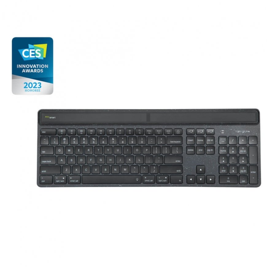 Targus Sustainable Energy Harvesting EcoSmart keyboard Universal Bluetooth QWERTY Nordic Black – 2