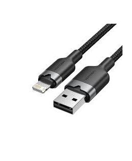 VENTION LANBF USB2.0 to Lightning Cable, 1m, Black