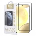 Защитное стекло для Samsung S25 10D 9H, полное покрытие, черное Защитное стекло для Samsung S25 10D 9H, полное покрытие, черное