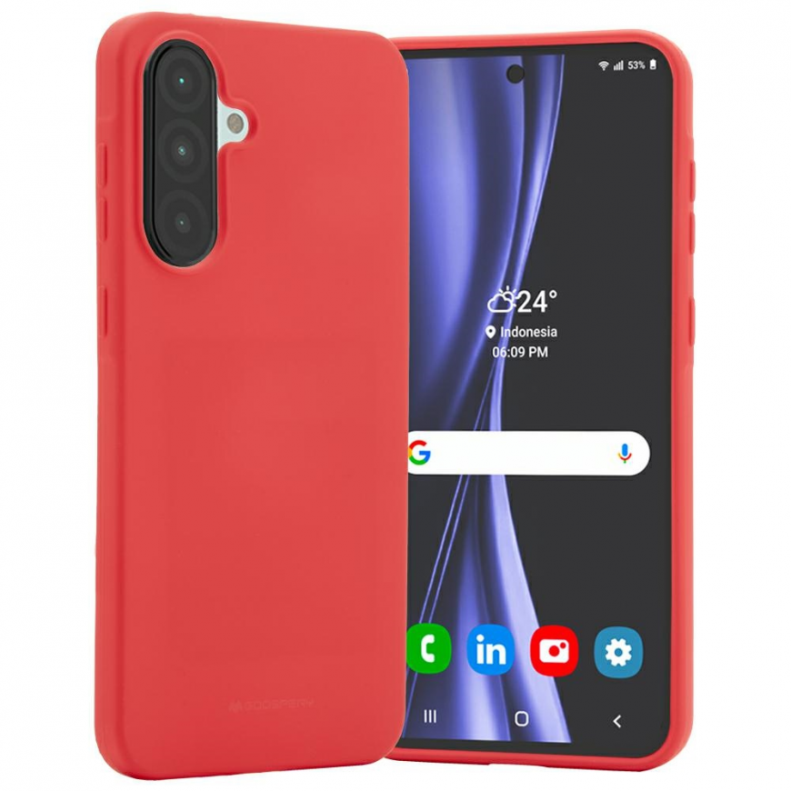 Etui Mercury Soft A36 A366 czerwony|red