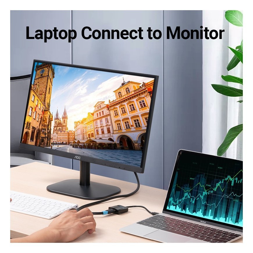 Vention TDCBB USB графический адаптер 3840 x 2160 пикселей Черный – 4