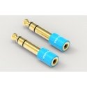 Vention VAB-S01-L kabeļu spraudņu pāreja 6.5 mm 3.5 mm Zils Vention VAB-S01-L kabeļu spraudņu pāreja 6.5 mm 3.5 mm Zils