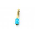 Vention 6.5mm Male to 3.5mm Female Audio Adapter Blue Vention 6.5mm Male to 3.5mm Female Audio Adapter Blue