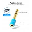 Vention VAB-S01-L гендерный адаптер 6.5 mm 3.5 mm Синий Vention VAB-S01-L гендерный адаптер 6.5 mm 3.5 mm Синий