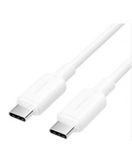 USB-C uz USB-C kabelis/2m balts TRCWH VENTION