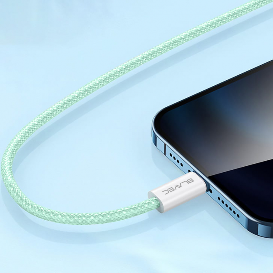 Blavec Cable Candy braided - USB to Lightning - 2,4A 3 metres Ap – 4