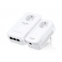 TP-Link AV1300 1300 Mbit/s Ethernet/LAN savienojums Wi-Fi Balts 2 pcs TP-Link AV1300 1300 Mbit/s Ethernet/LAN savienojums Wi-Fi Balts 2 pcs