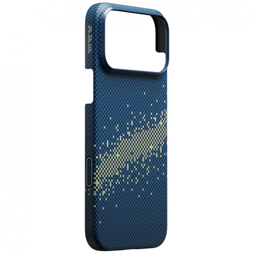 Case PITAKA Ultra-Slim MagSafe for iPhone 17 Pro milky way galax – 3