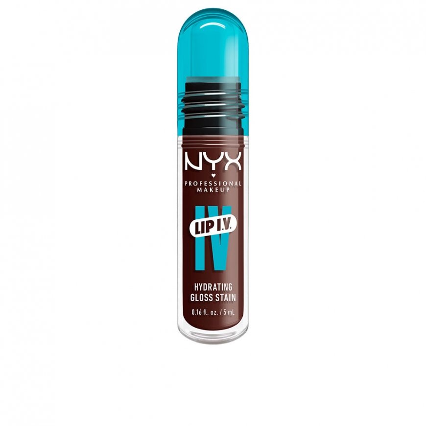 NYX Professional Makeup Lip I.V. niisutav ja pigmenti sisaldav huuleläige 11 Raudona-y.Set.Wet 5ml – 2