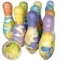 WOOPIE Soft Bowling Skill Game for Dinosaurs, 12-Piece Set WOOPIE Soft Bowling Skill Game for Dinosaurs, 12-Piece Set
