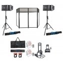 DJ Table XL BK Booth Stand with Lighting DJ Table XL BK Booth Stand with Lighting