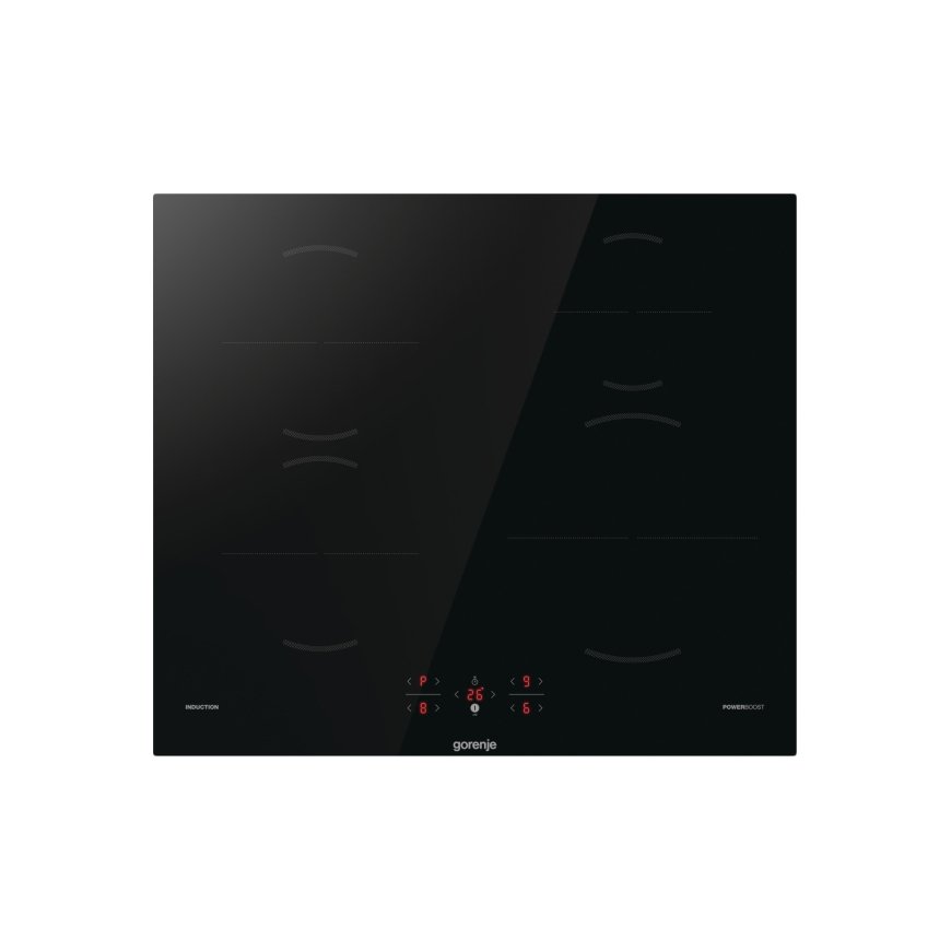 Gorenje GI601FMC Black Built-in 60 cm Zone induction hob 4 zone(s) – 5