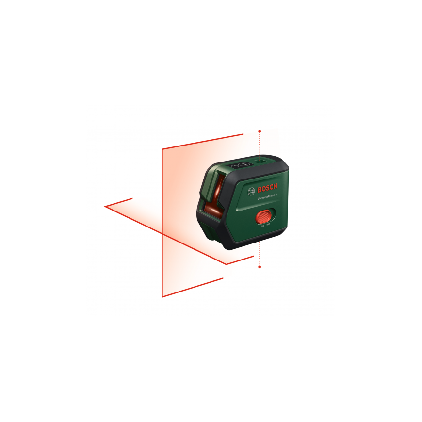 Bosch UniversalLevel 2 kryžminis lazerinis nivelyras