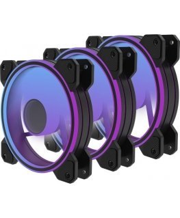 Ventilaator PREYON Eagle Eye 120 PWM ARGB 3 tk pakend (PEE1203B)