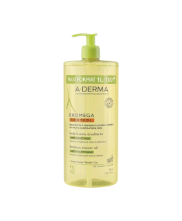 A Derma EXOMEGA CONTROL niisutav dušiõli 1000 ml
