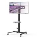 Techly ICA-TR228 multimedijos įrenginio vežimėlis / stovas Juoda Plokščia panelė Multimedijos vežimė Techly ICA-TR228 multimedijos įrenginio vežimėlis / stovas Juoda Plokščia panelė Multimedijos vežimė