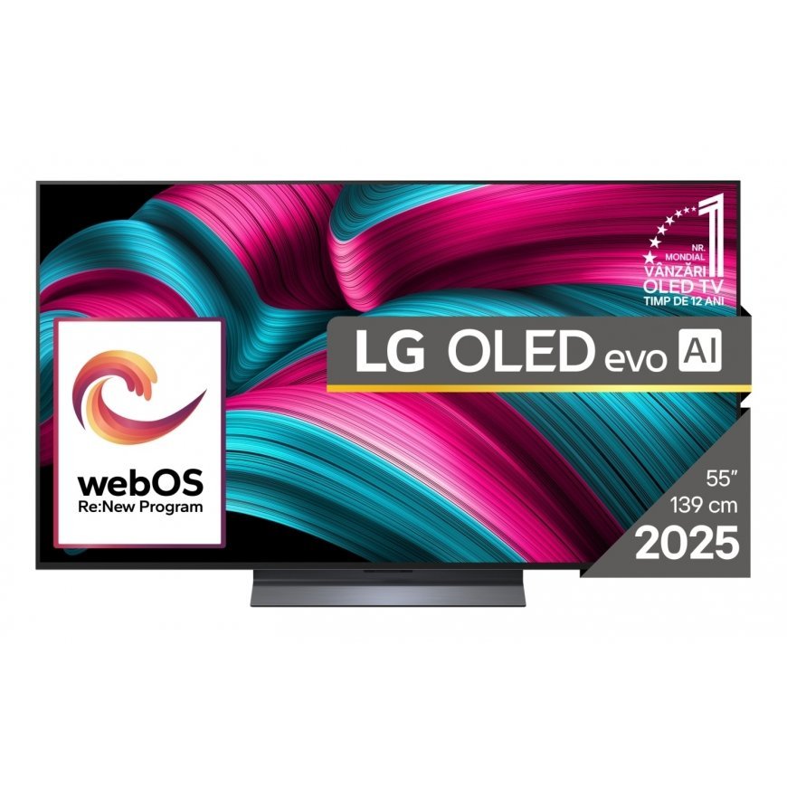 LG OLED evo AI OLED55C51LA televizors