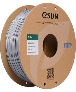 eSun PLA+ 1 kg 1,75 mm - Sudraba krāsā