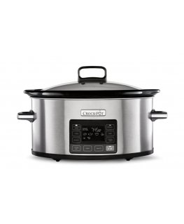 Crock-Pot CSC066X lėto virimo puodas 5,6 L 240 W Sidabras