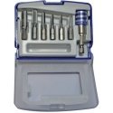 Tivoly 1/4" Hex Shank HSS Drill Bit Set, 7 pcs ØM3-10mm + Bit Holder "Half-box" Tivoly 1/4" Hex Shank HSS Drill Bit Set, 7 pcs ØM3-10mm + Bit Holder "Half-box"