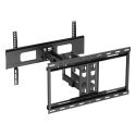 Deltaco ARM-0260-B telerikinnitus 2,18 m (86") Must Deltaco ARM-0260-B telerikinnitus 2,18 m (86") Must