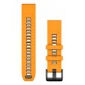 Garmin QuickFit Yhtye Grafiitti, Oranssi Silikoni Garmin QuickFit Yhtye Grafiitti, Oranssi Silikoni